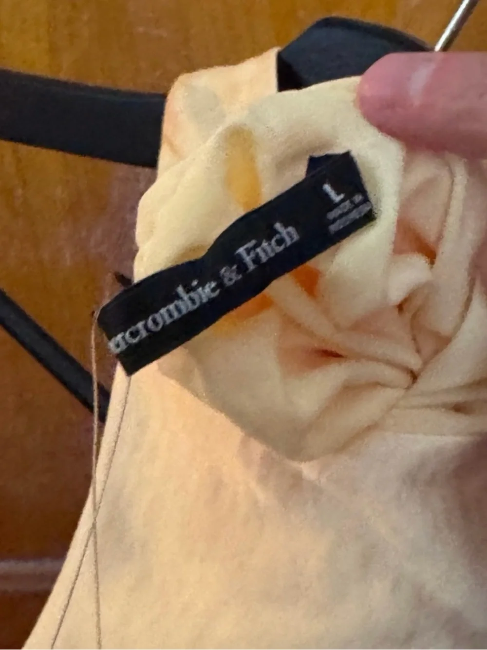 Abercrombie & Fitch Cowl Neck Ruched Event Dress
